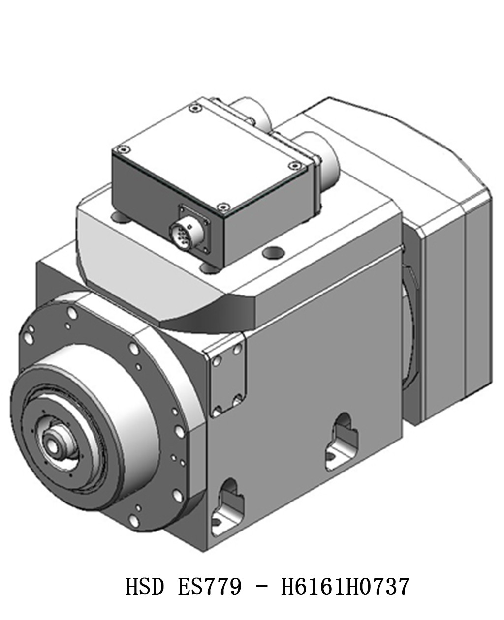 hsd(意大利)快速换刀电主轴"es779 - h6161h0733a "定金 濠派机电