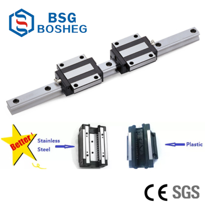 BSG精密直线导轨滑块 HSR35A 专业生产线性滑轨 防尘法兰滑块