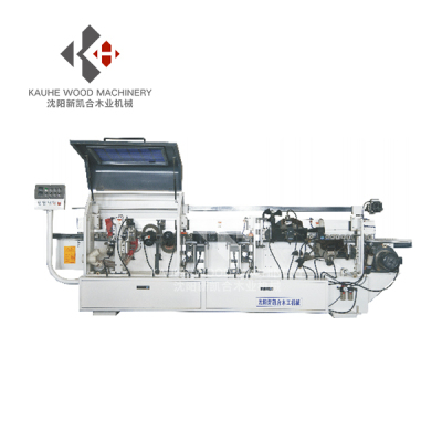 新凯合机械—KH208-Z2 全自动双刀双砂双开槽热转印封边机