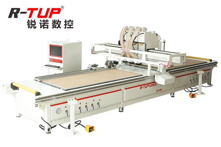 锐诺数控-数控开料机 数控雕刻机 R-1483 双工位  木工机械设备