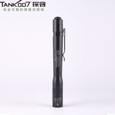 便携式迷你笔帽式荧光检测手电筒TANK007-UV E2