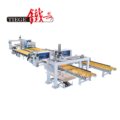 铁哥机械—M多层板压贴生产线