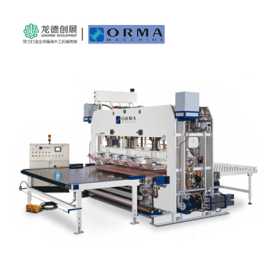 龙德创展机械-ORMA通过式双面覆膜压机