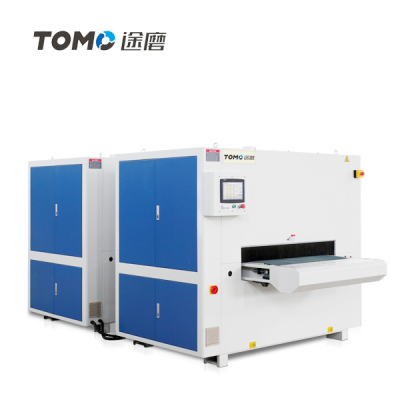 途磨科技-工业级分体异形砂光生产线 TOMO-1000/1300 D2P2