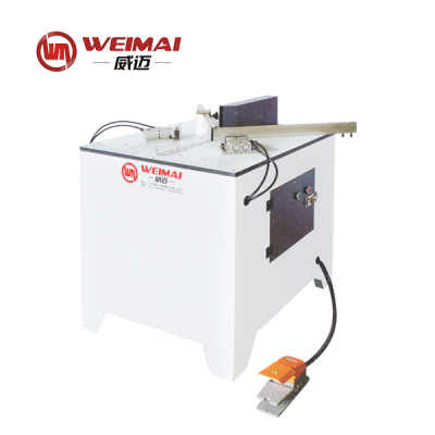 威迈机电-WM-5-QJA-45度气动铝/木切角机