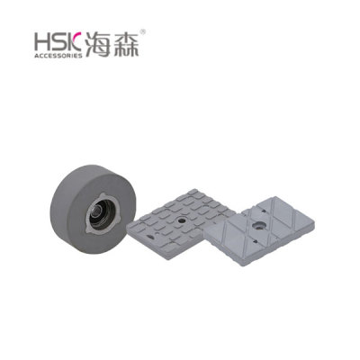 海森-压轮&橡胶包铁板
