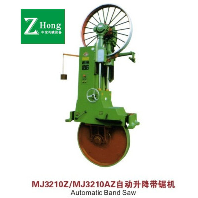 金华中宏木工机械-MJ3210Z自动升降带锯机
