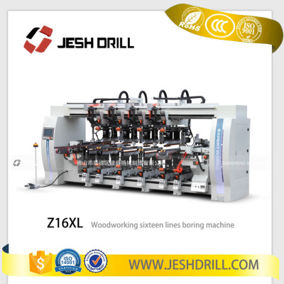 建盛机械-Z16XL五面十六排钻-简化操作程序、减少加工次数、极大提高生产效率