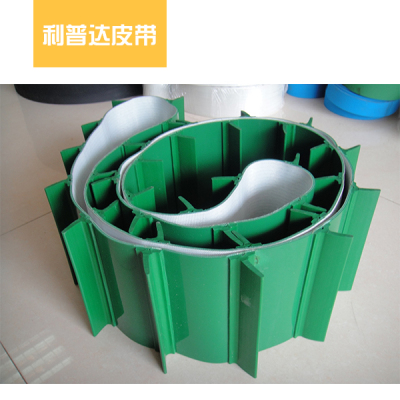 利普达皮带-绿色PVC档板输送带