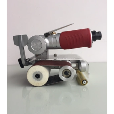 格唯贸易-台湾气动抛光机气动砂带机60X260海绵轮手提式打磨抛光机拉丝机