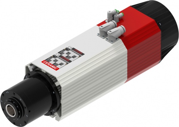 大利teknomotor自动换刀电主轴-ISO30-24000转-4.6KW-长
