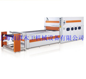 "杭州全自动真空覆膜机/木工全自动化真空覆膜机/自动覆膜"