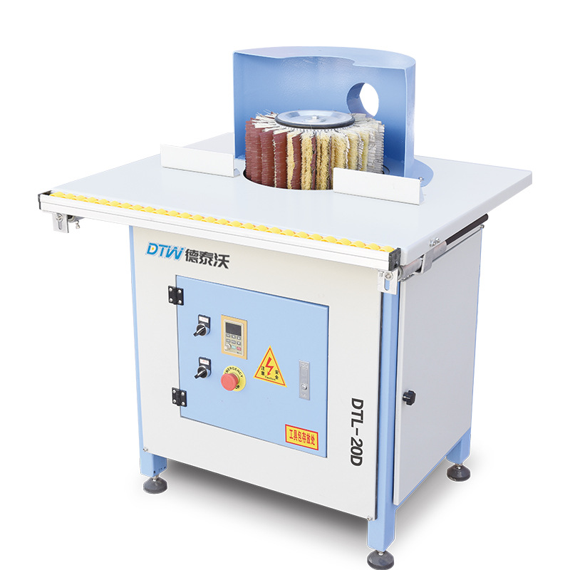 青岛厂家直销电动升降单轴立式木工手动抛光机 手动小型砂光机20d