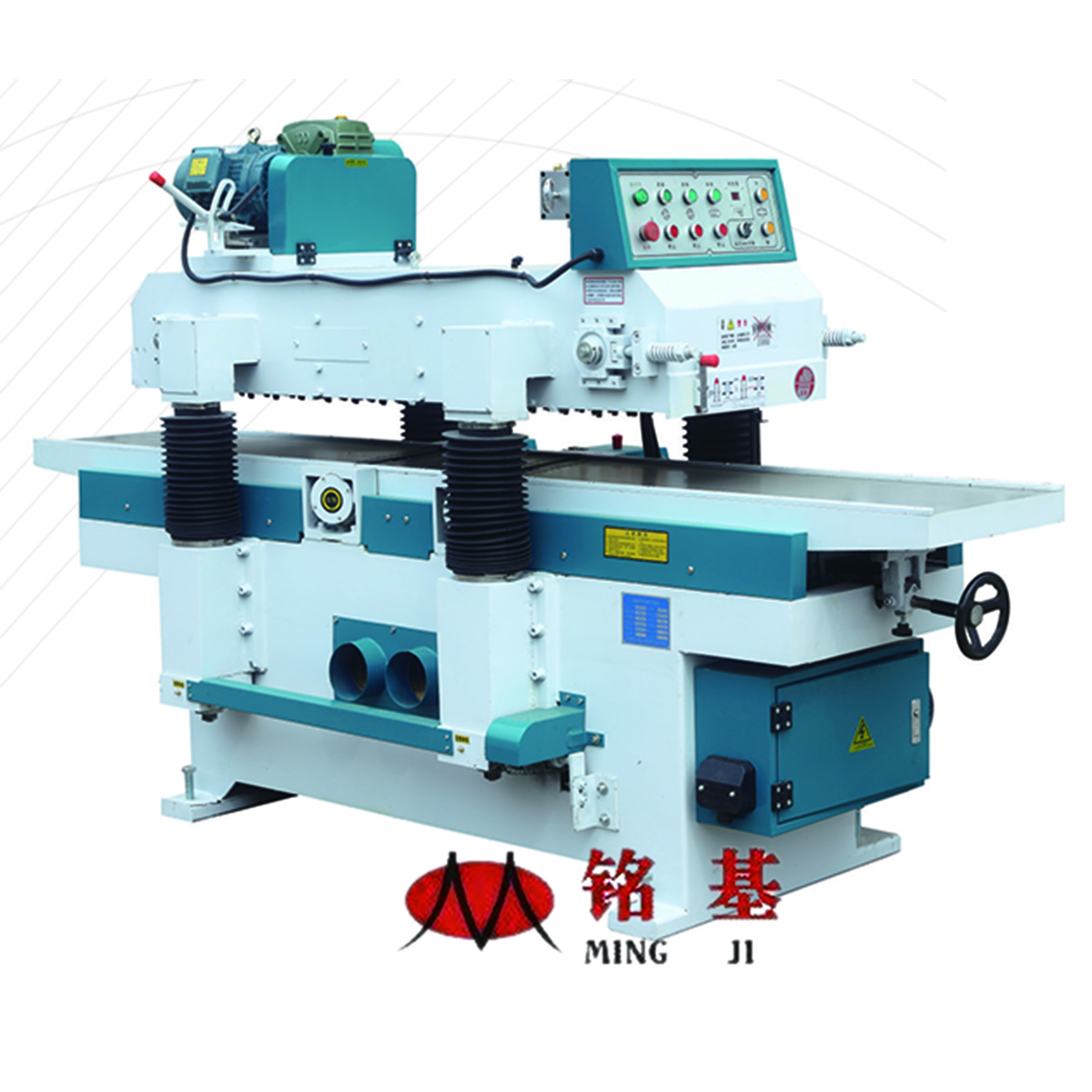 铭基机械-MBZ524-C双轴自动送料木工平刨床