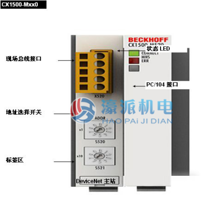 CX1500-M520 | DeviceNet现场总线主站接口定金 濠派机电
