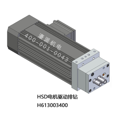 HSD-电机驱动排钻  H613003400 1.7KW 2 vertical aligned spindles - step 22mm Rated voltage: 230/400 V 定金 濠派机电