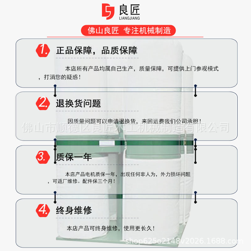 佛山木工机械设备制造双桶布袋吸尘器工业移动吸尘器集尘器吸尘机