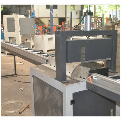 DLJ-400升降式断料机 铝合金断料机 铝材下料机 木材截断机 气动断料机 耐用型铝材断料机