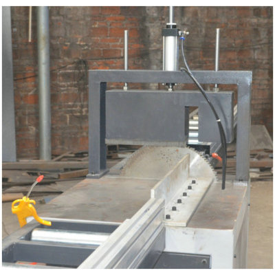 DLJ-400升降式断料机 铝合金断料机 铝材下料机 木材截断机 气动断料机 耐用型铝材断料机
