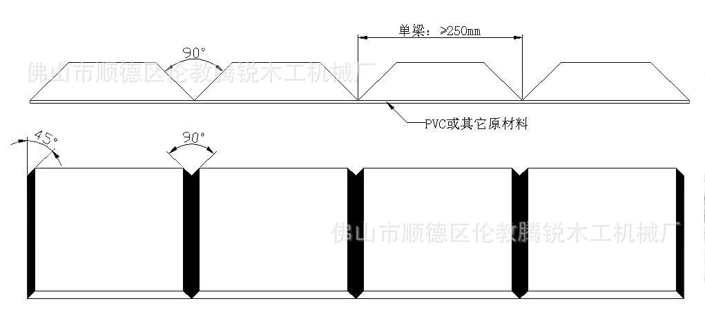 "騰銳牌 MJ7025-B鋸片橫八V  相框 音箱 45度切割機(jī)  定制"