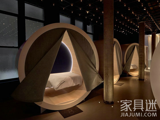独立的睡眠舱