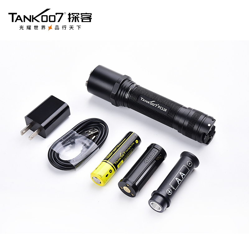 警用（戰(zhàn)術(shù)型）手電筒TANK007-PC11B 